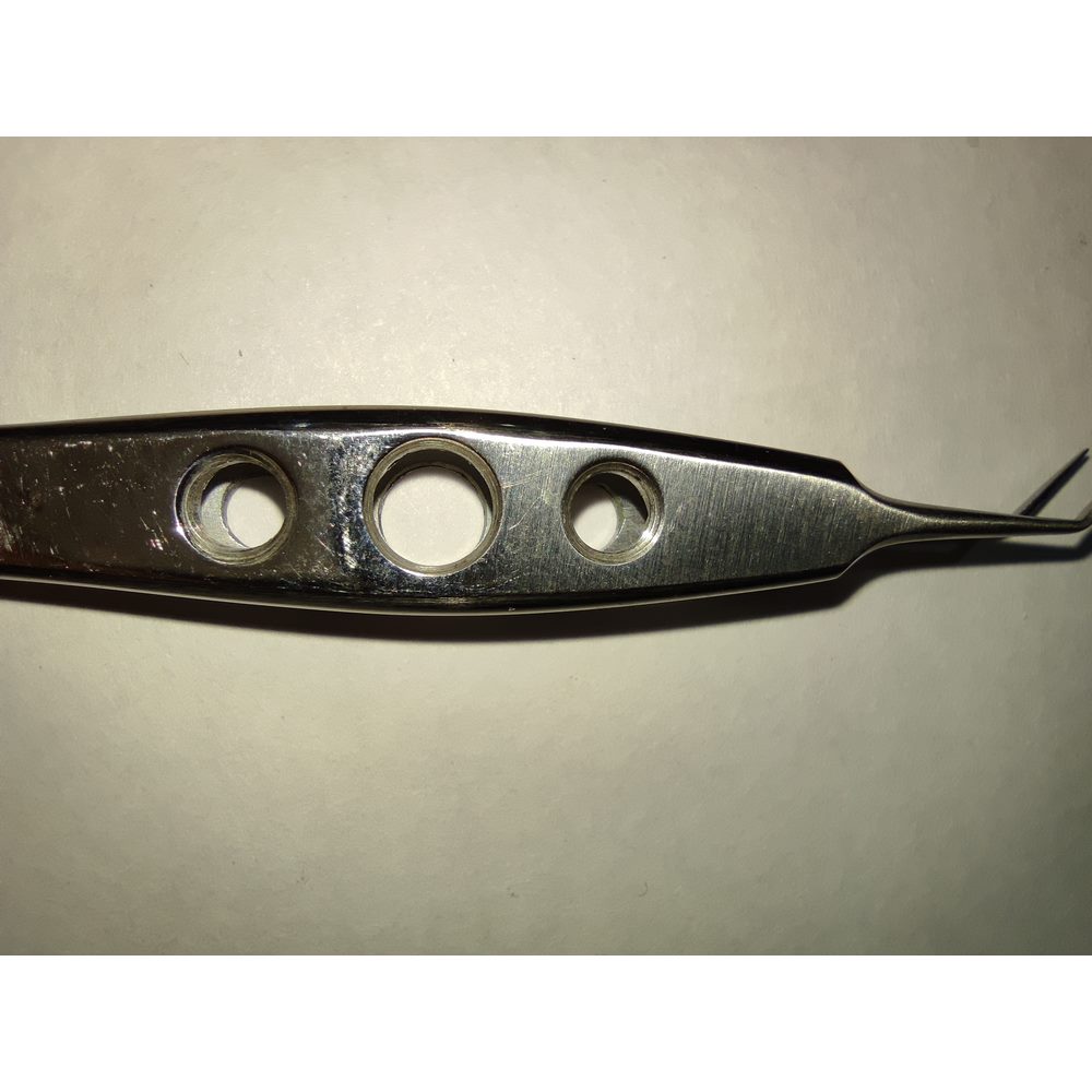 پنس کاشت مو سر کج استیل